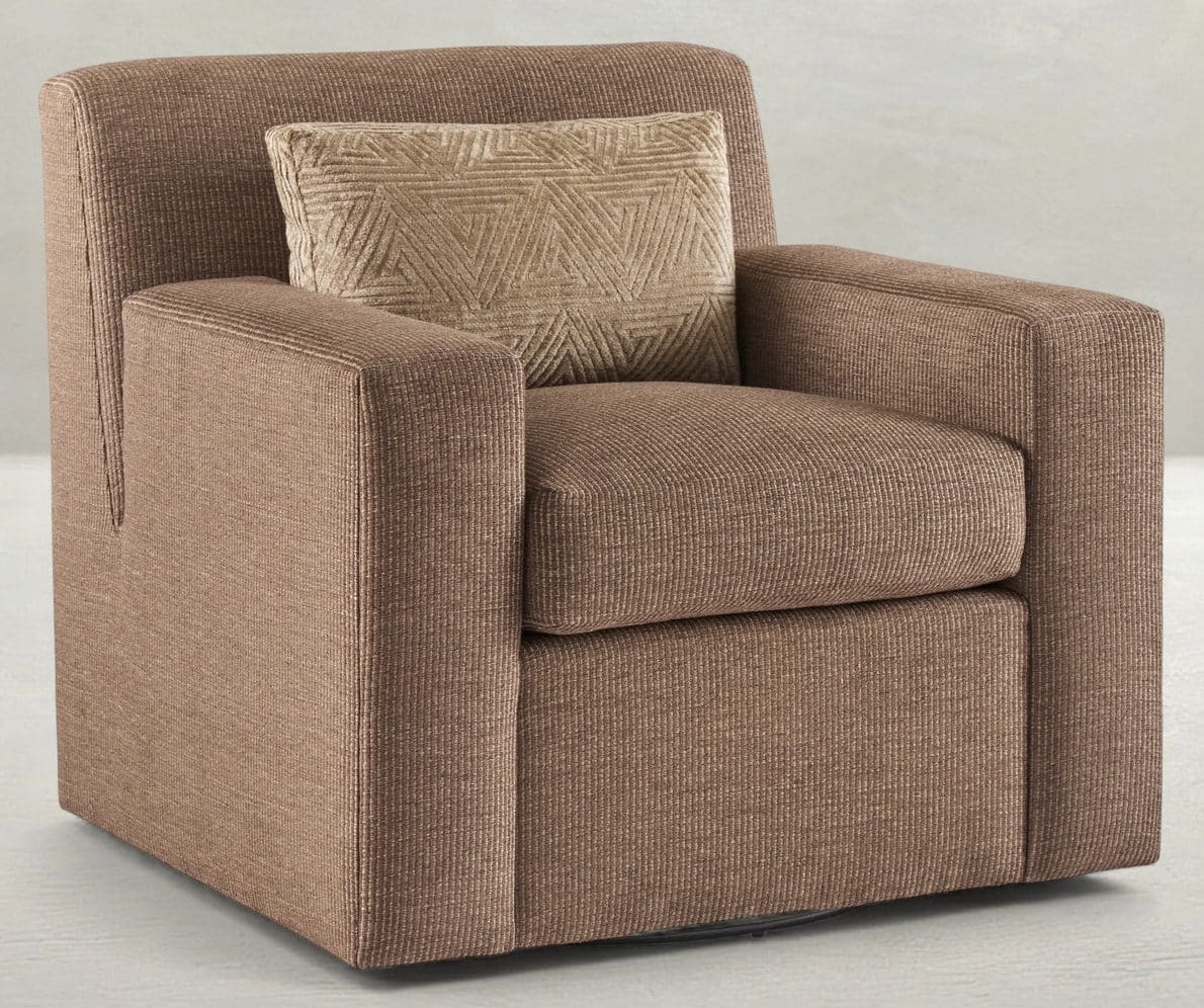 Gabby Home SCH-3060SW Brannan Upholstered Swivel Chair - Track Arms Gabby Home SCH-3060SW Brannan Upholstered Swivel Chair - Track Arms