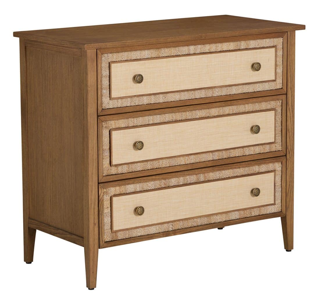 Gabby Home SCH-176028 Grand Bermuda Sungkai Wood Chest - 3 Drawers, Sandbar Gabby Home SCH-176028 Grand Bermuda Sungkai Wood Chest - 3 Drawers, Sandbar