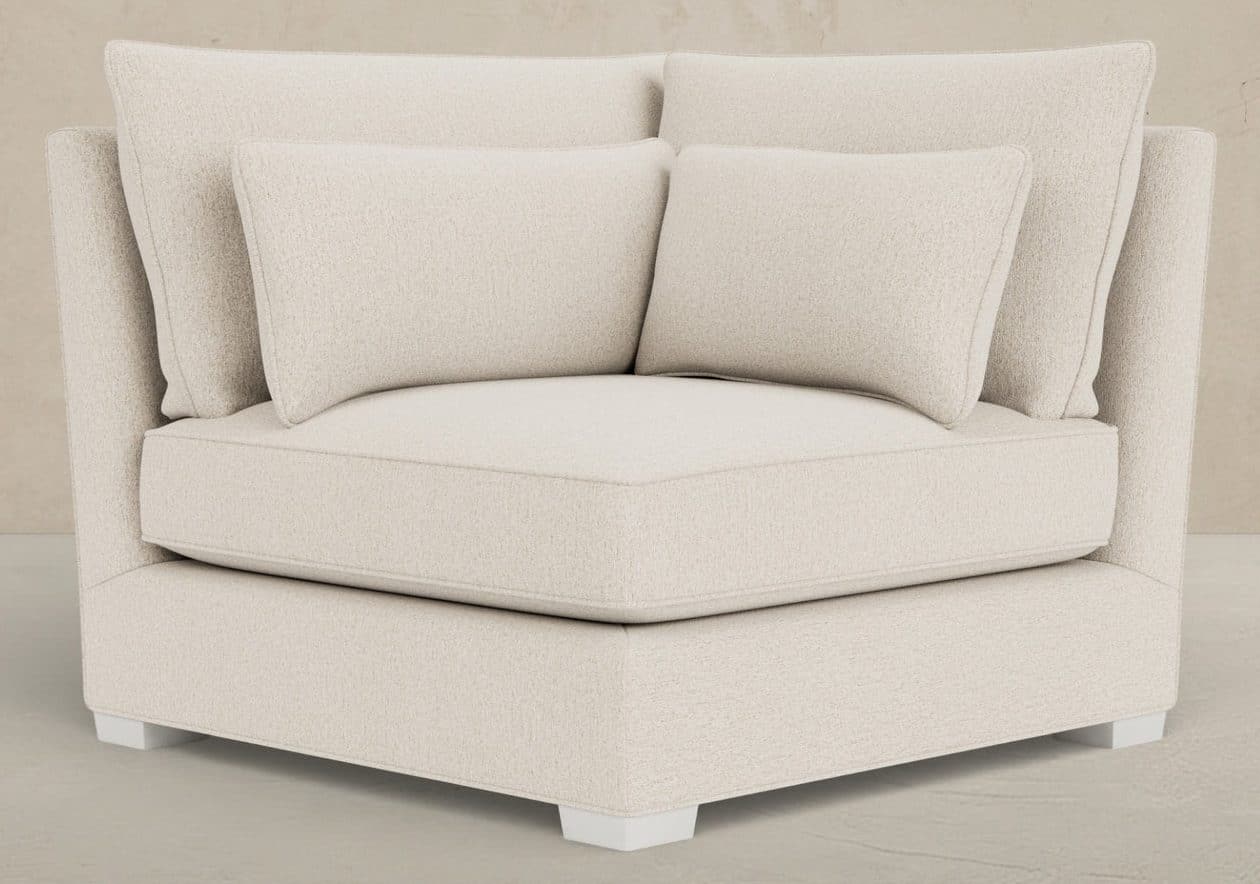 Gabby Home SCH-772 Westley Upholstered Sectional Loveseat, Deep Seat – Left Facing