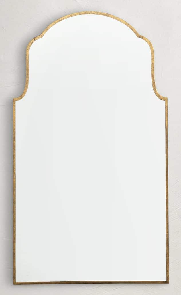 Gabby Home SCH-170145 Pauline Arch Vanity Mirror – Gilded Gold