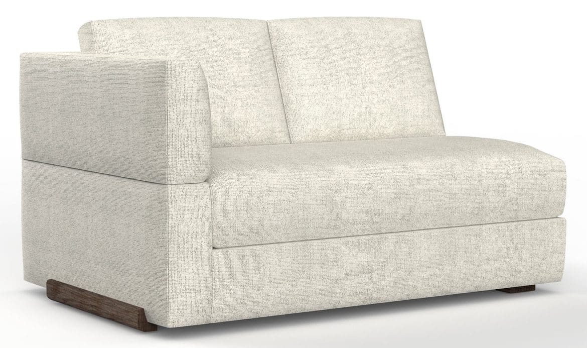 Gabby Home SCH-3050LLAF Halden Upholstered Sectional Loveseat - Left Facing