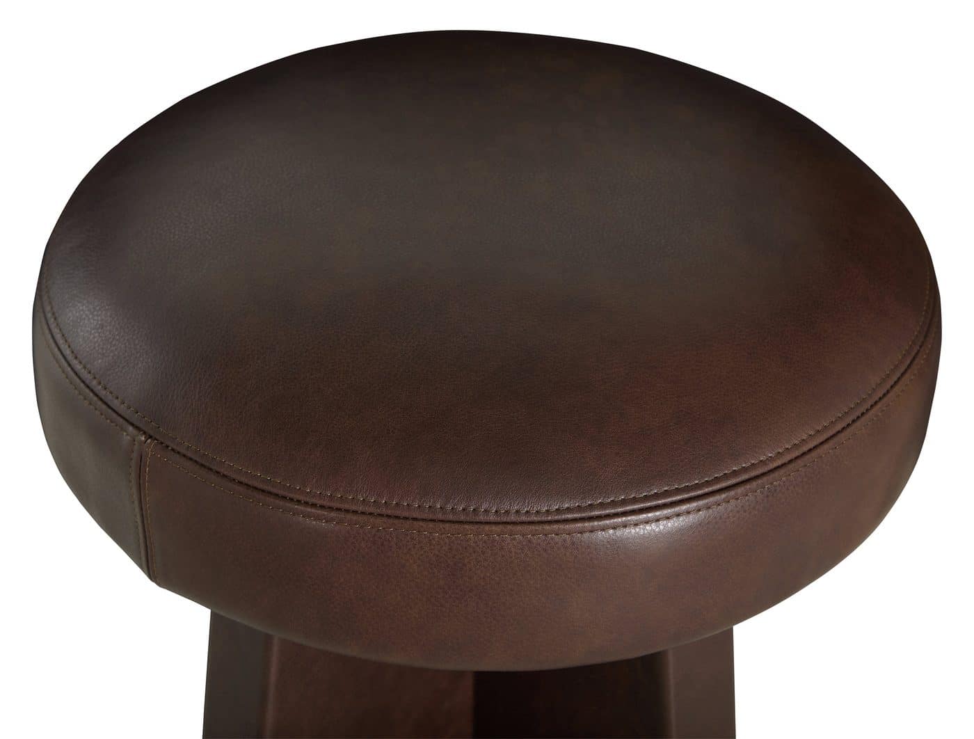 Gabby Home SCH-176003 Plateau Leather Swivel Counter Stool - Dusk Gabby Home SCH-176003 Plateau Leather Swivel Counter Stool - Dusk