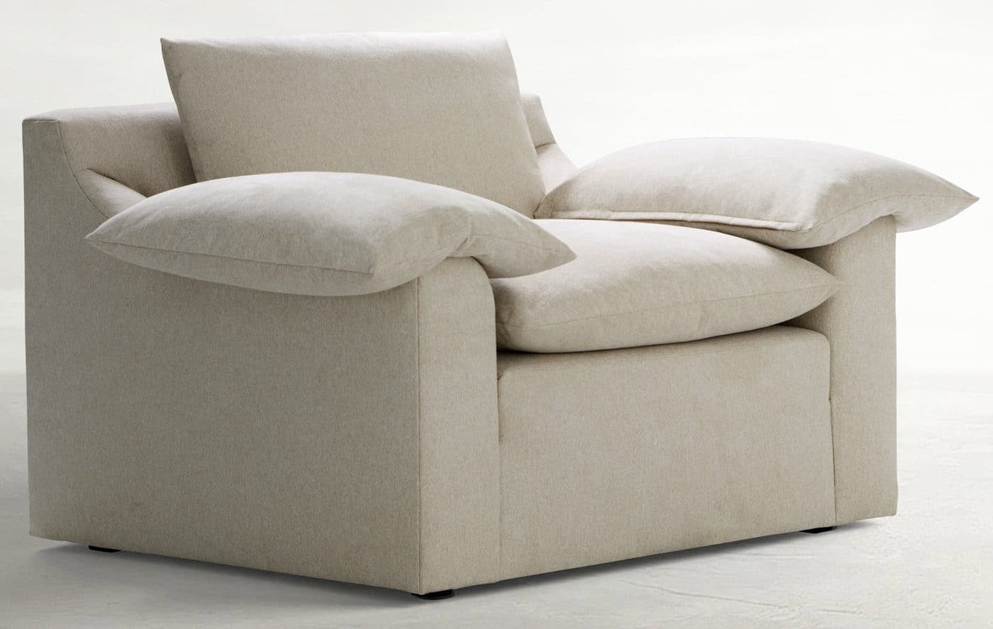 Gabby Home SCH-5977 Carrera Bay Upholstered Chair & 1/2 - Pillow Top Arms