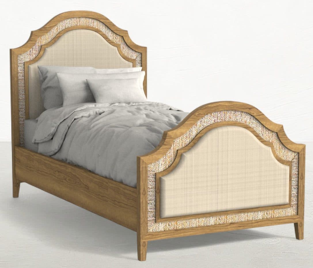 Gabby Home SCH-176087 Grand Bermuda Classic Twin Bed – Sandbar