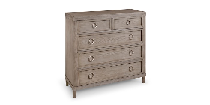 Bassett 2768-0251Z Ventura Chest Chalk Slate Bassett 2768-0251Z Ventura Chest Chalk Slate