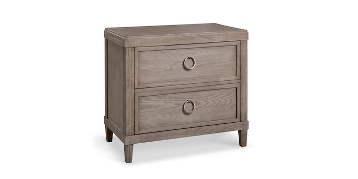 Bassett 2768-0270Z Ventura Nightstand Chalk Slate Bassett 2768-0270Z Ventura Nightstand Chalk Slate