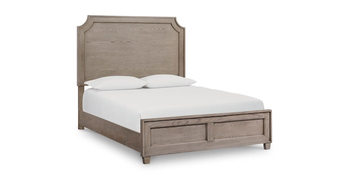 Bassett 2768-K166 Ventura Panel King Bed Chalk Slate Bassett 2768-K166 Ventura Panel King Bed Chalk Slate