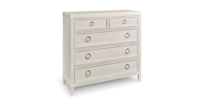 Bassett 2968-0251Z Ventura Chest Shell White Bassett 2968-0251Z Ventura Chest Shell White