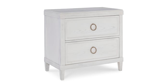 Bassett 2968-0270Z VVentura Nightstand Shell White