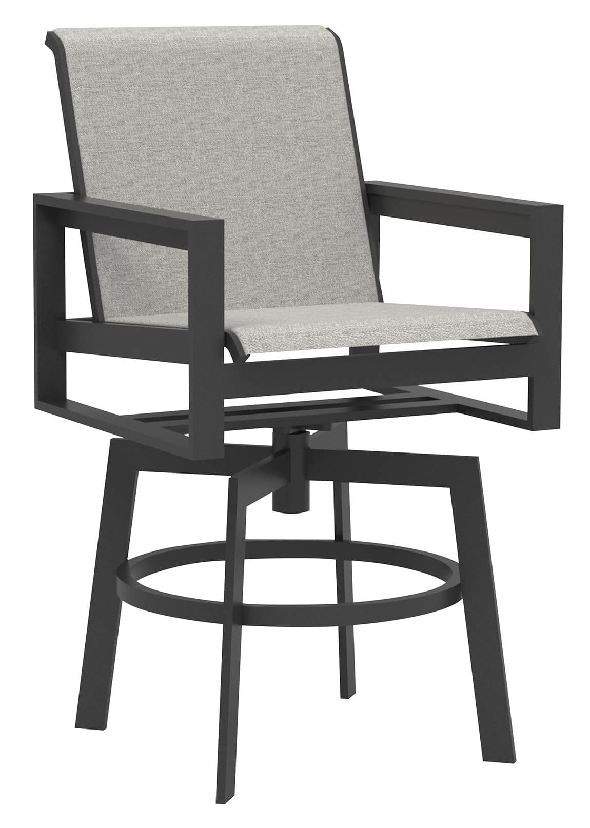 Lane Venture 440-53 Bonavista Sling Track Arm Swivel Bar Stool