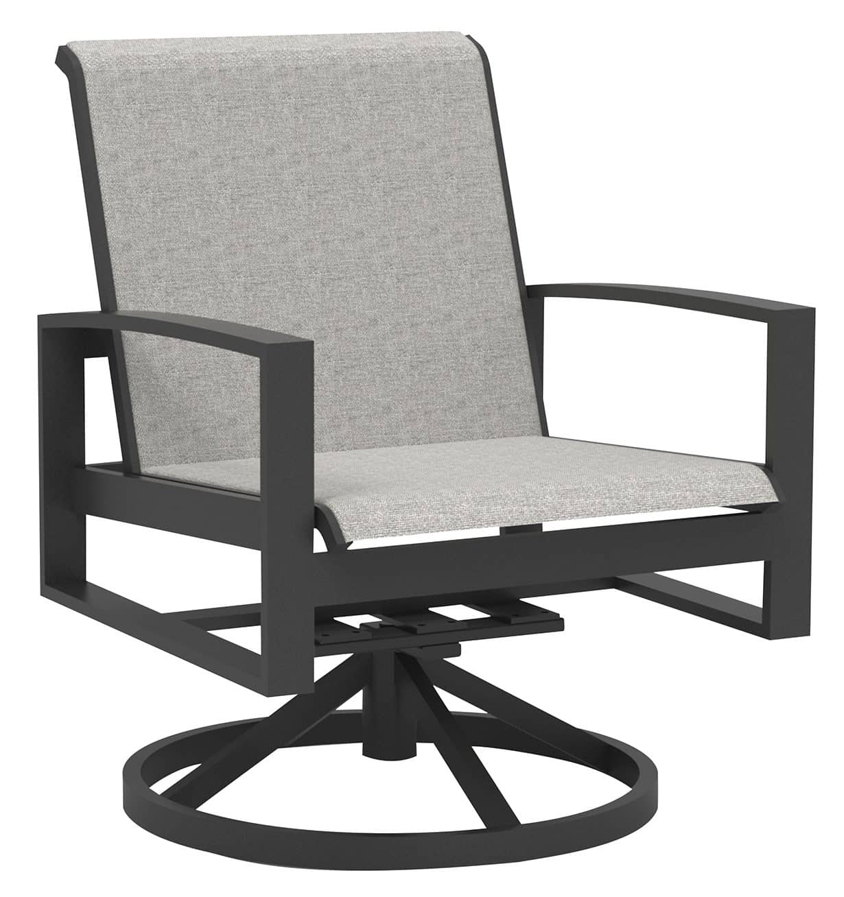 Lane Venture 442-46 Bonavista Sling Arch Arm Swivel Arm Chair