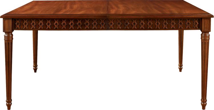 Hickory Chair HC5340-70 Gustav Rectangular Dining Table with Fig