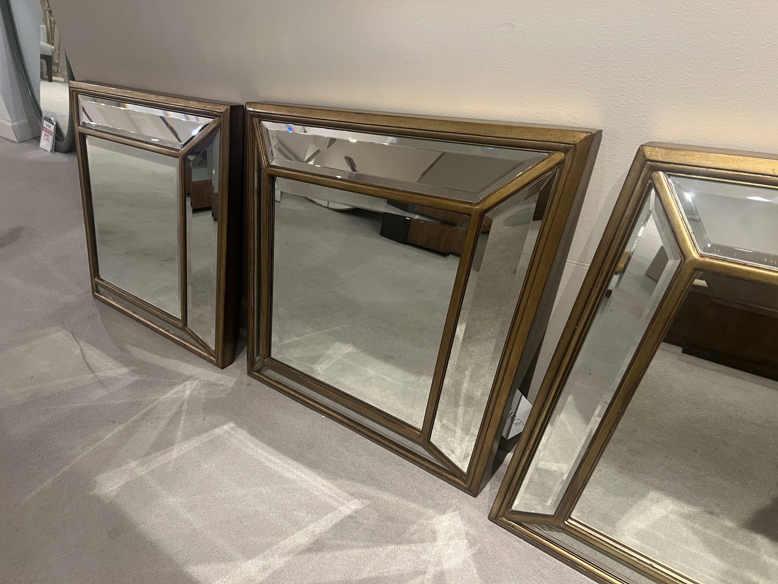 Maitland-Smith 8189-28/140 Glendale Gold Mirror Frame, Glass at Factory Outlets by Hickory Park