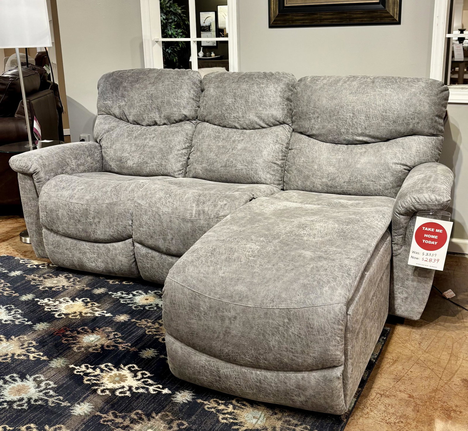 La-Z-Boy UQ4-521 James Sectional La-Z-Boy UQ4-521 James Sectional