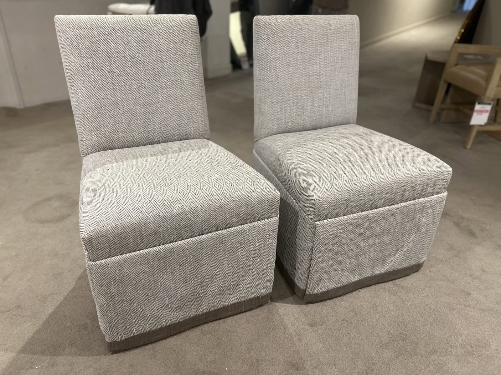 Century CCC3119S-SK/300 Hollis Skirted Chair