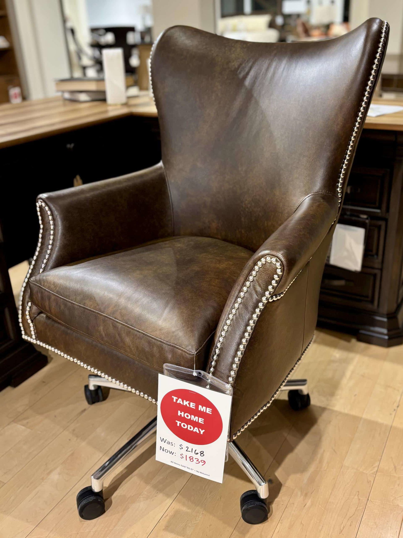 Fairfield L1046-35 66 Plaza Desk Chair