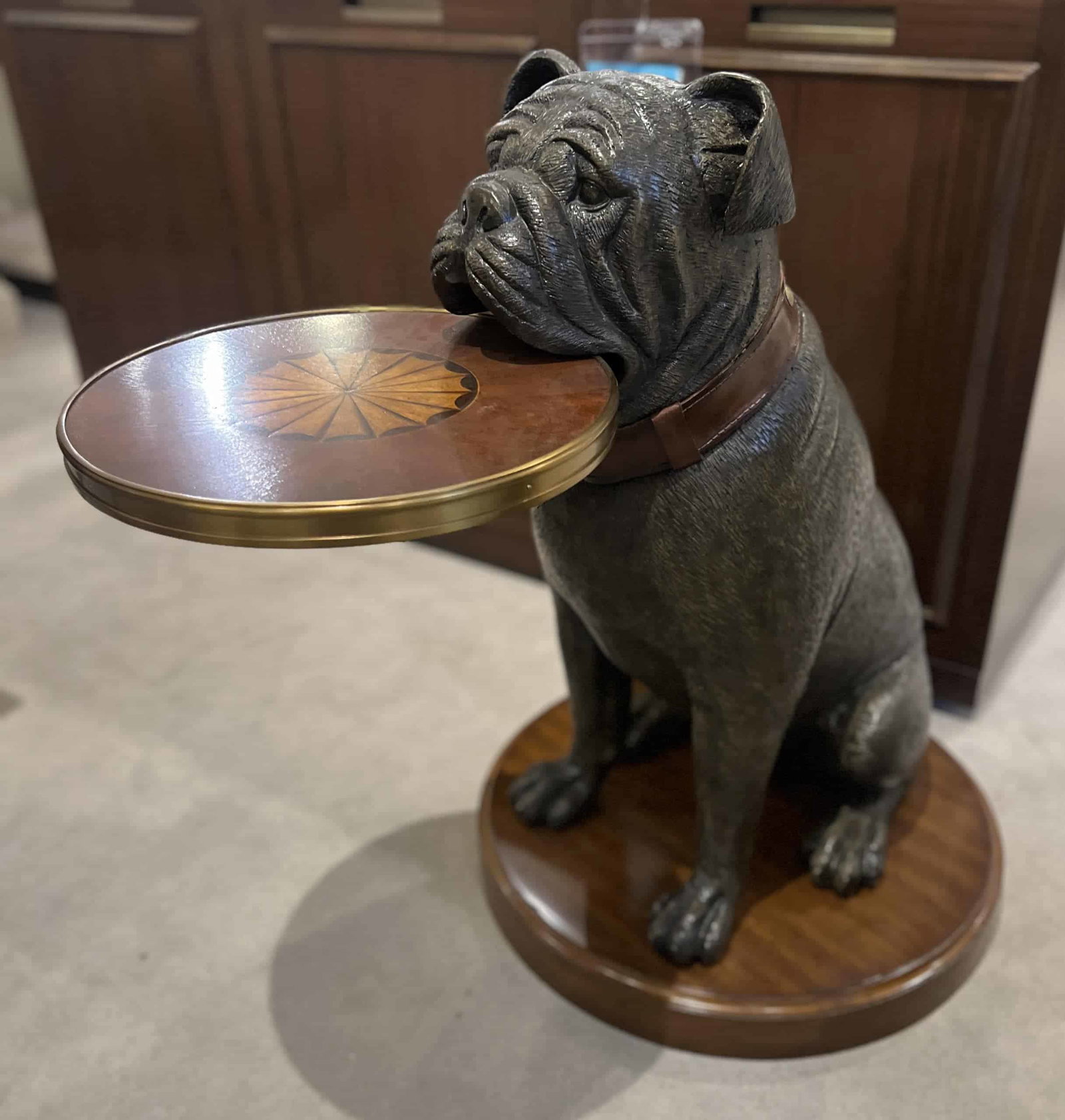 Maitland-Smith 8402-30/60 Bulldog Accent Table