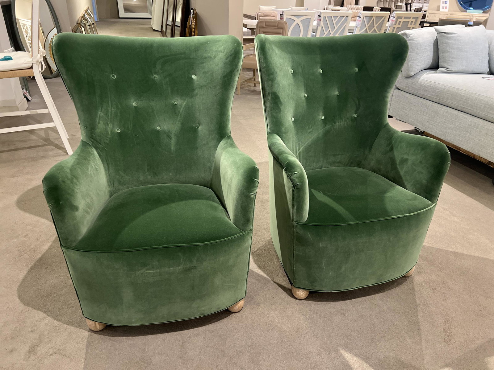 Highland House 2807/350,420 Edgar Wing Chair at Factory Outlets by Hickory Park