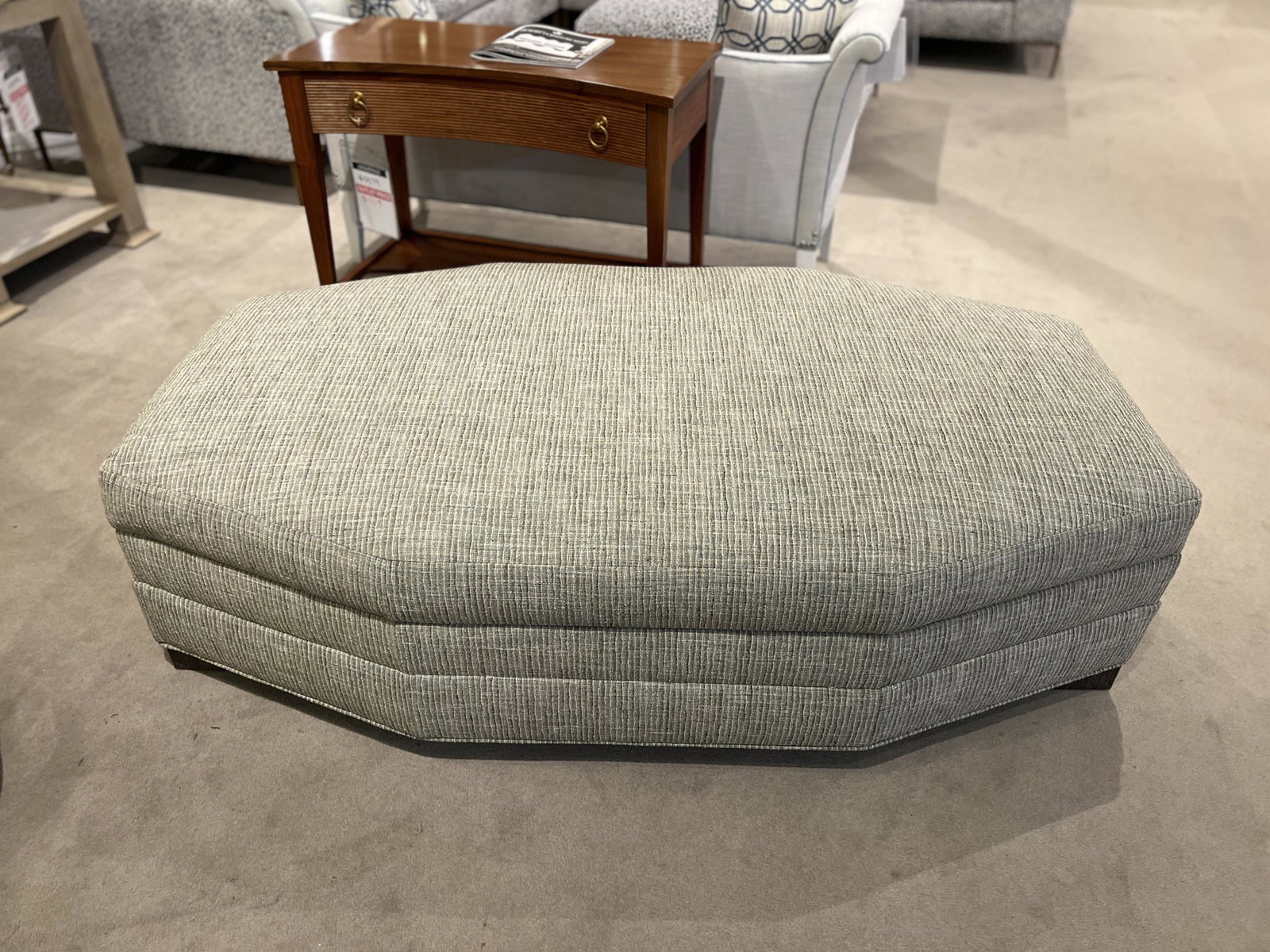 Century LTD7600-13/10 Cornerstone Wedge Storage Ottoman