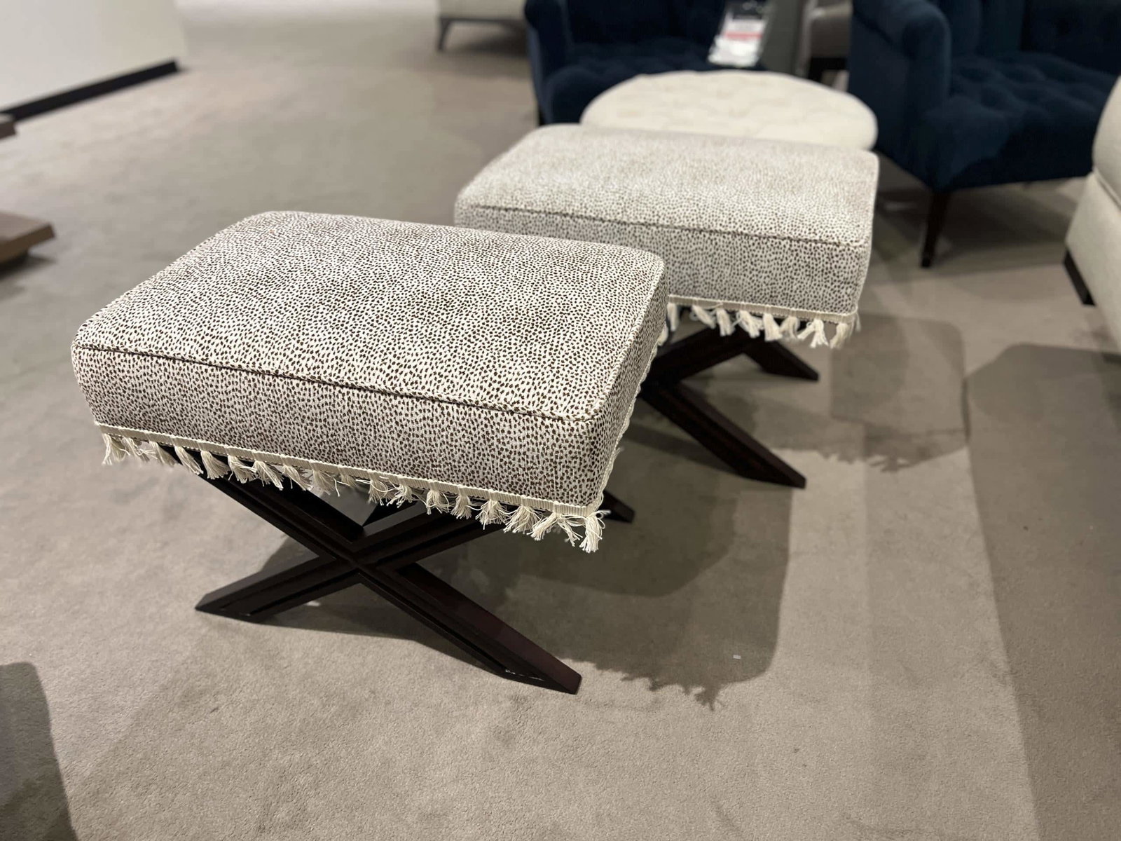 Highland House 1505-24/190 Martine Ottoman at Factory Outlets by Hickory Park