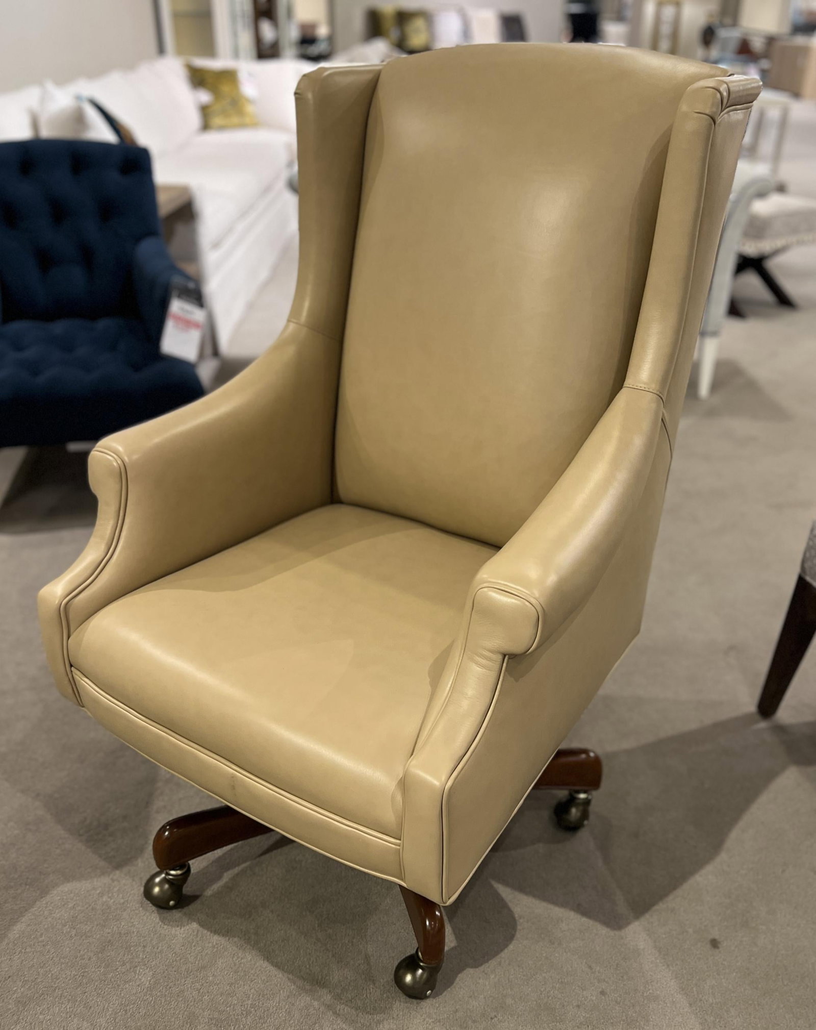Hancock and Moore 5470ST-PL/1234 Greyson Swivel Tilt Chair at Factory Outlets by Hickory Park