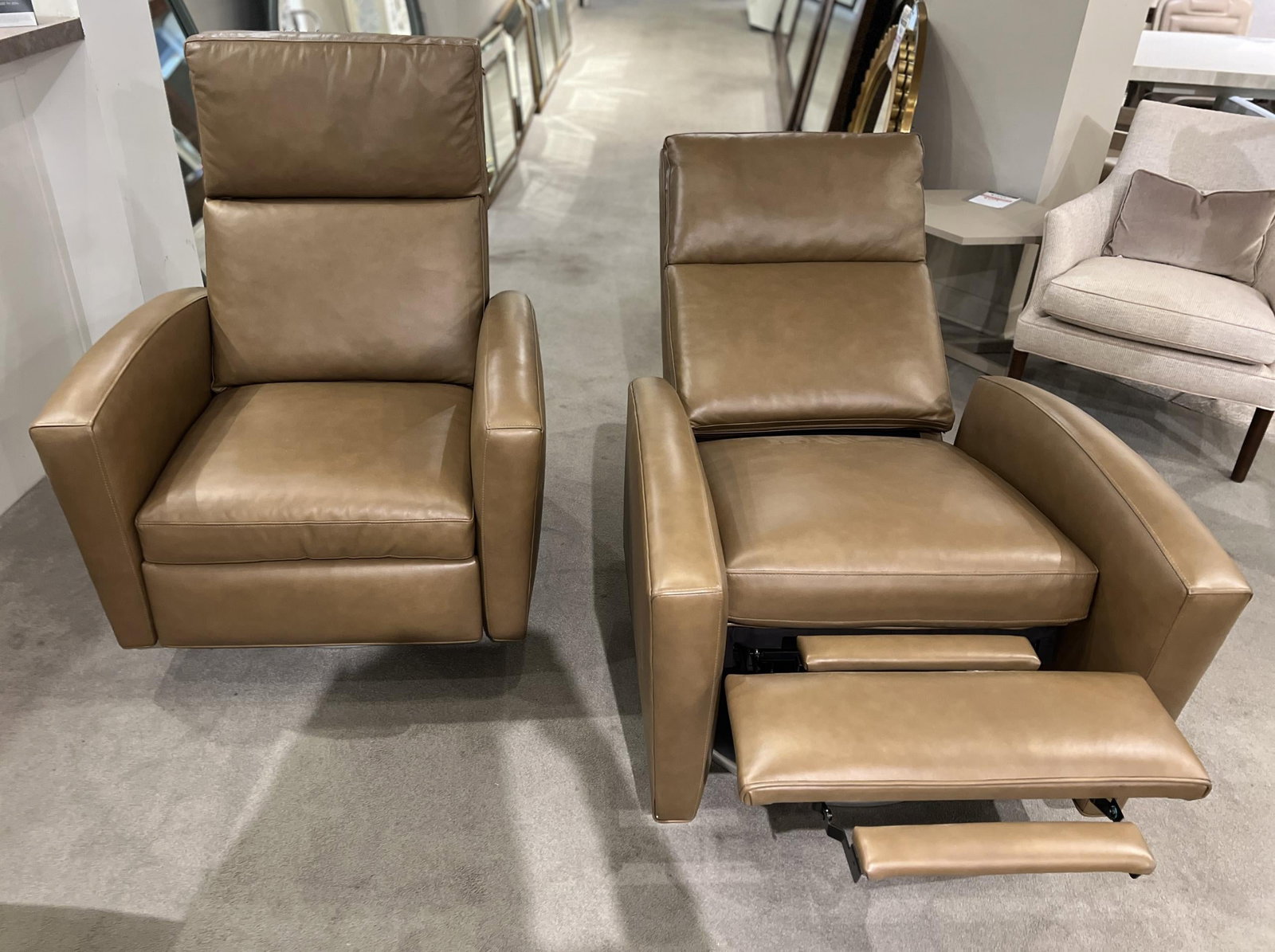 Hancock and Moore 7151-S/1199,1200 Forest Swivel Recliner