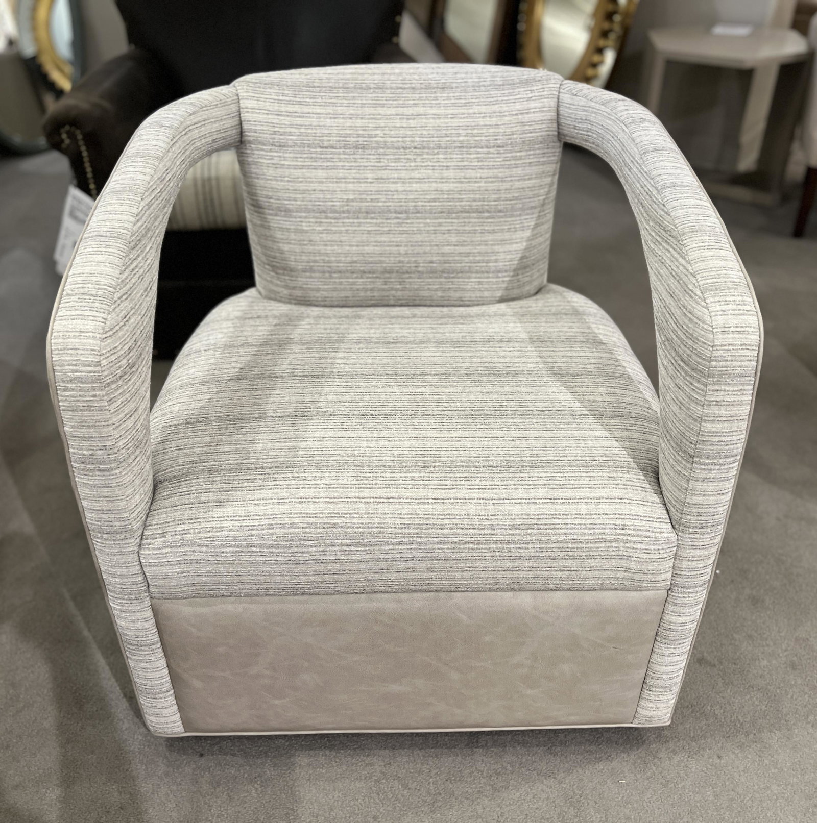 Jessica Charles 5233-S/10851 Carmela Swivel Chair at Factory Outlets by Hickory Park