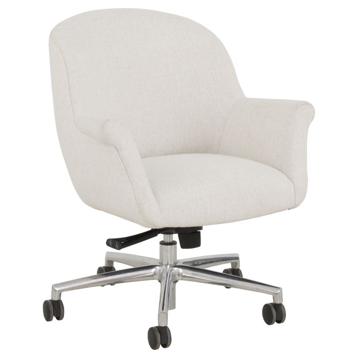 Fairfield 1020-35-2 Misty Executive Desk Chair with Polished Nickel Base
