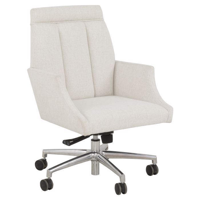 Fairfield 1022-35-2 Scotty Executive Desk Chair with Polished Nickel Base