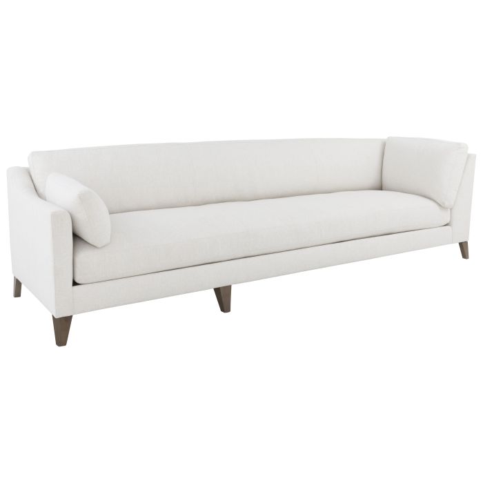 Fairfield 2715-58 Corner Sofa One Back over One Seat with Tapered Legs