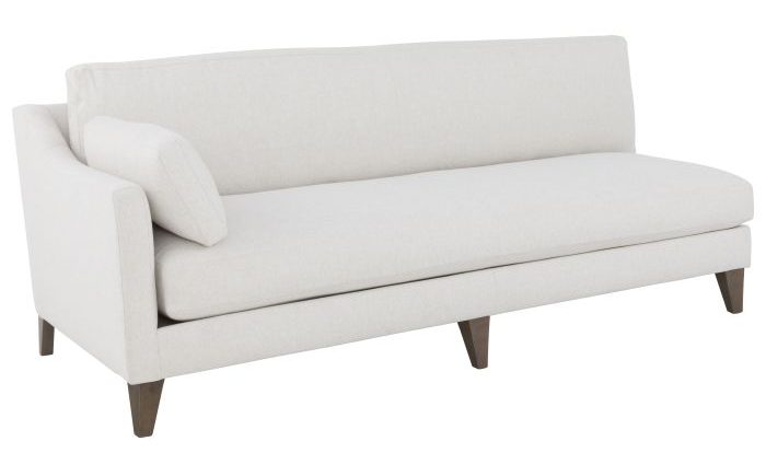 Fairfield 2715-68 Left Arm Facing Grande Sofa One Back over One Seat with Tapered Legs