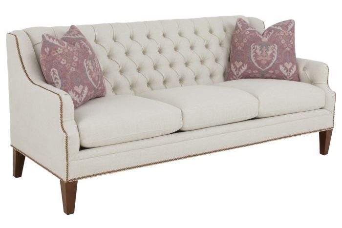 Fairfield 2752-50 Knickerbocker Tufted Sofa with Tufted Back over Two Seats