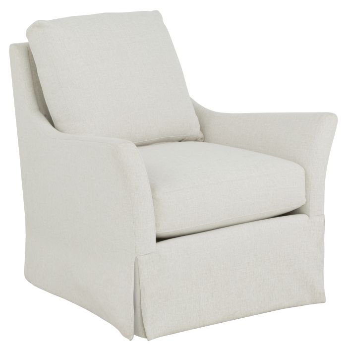 Fairfield 2774-01-W Flared Arm Lounge Chair Boxed Back