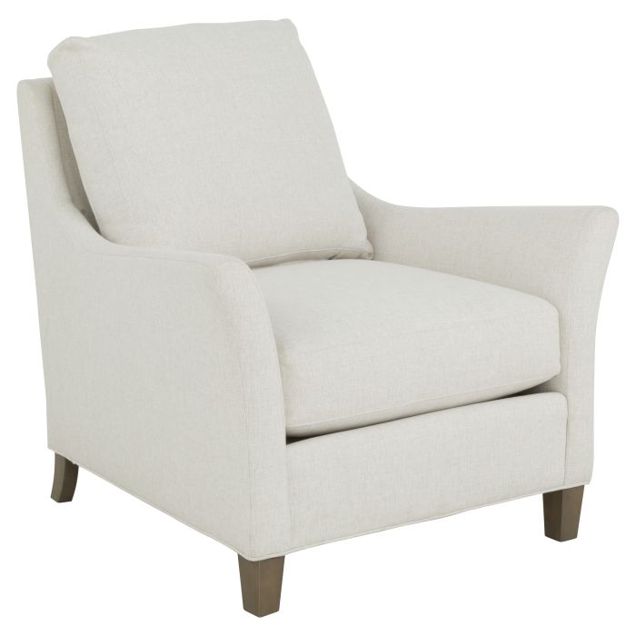 Fairfield 2774-01 Flared Arm Lounge Chair Boxed Back