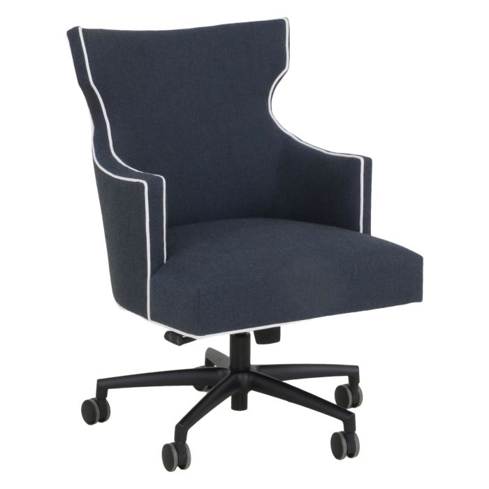 Fairfield 6062-35-4 Lockhart Executive Desk Chair with Matte Black Base