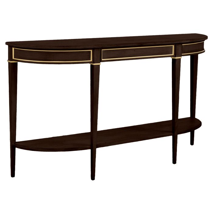 Fairfield 8010-99-M Linea One Drawer Console in Cafe Mocha