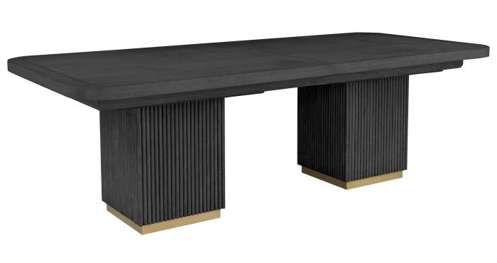 Fairfield 8030-DT-C Rectangle Dining Table Charcoal Finish
