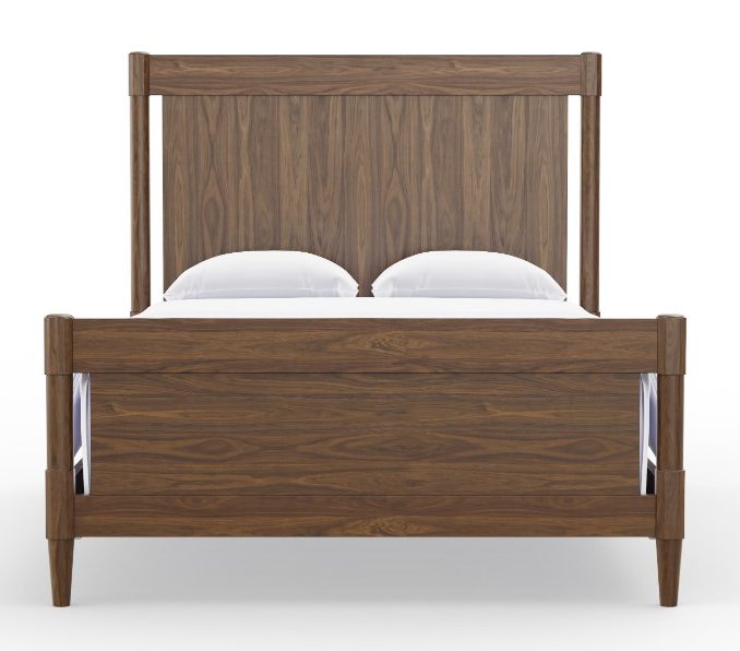 Vaughan Bassett 850-669-966-922-MS1 Nordhaven King Poster Bed Nordic Walnut