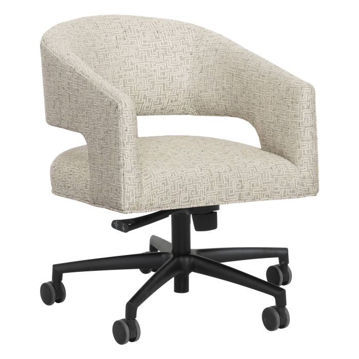 Fairfield 8854-35-4 Cleo Executive Desk Chair with Matte Black Base