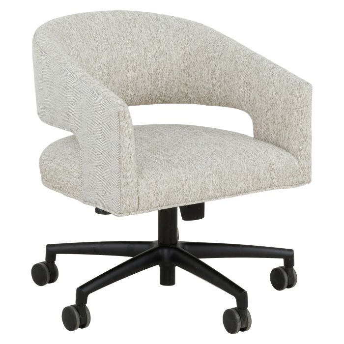 Fairfield 8864-35-4 Cleo Grande Executive Desk Chair with Matte Black Base