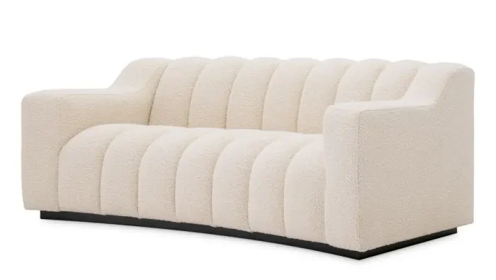 Eichholtz A120179 Sofa Kelly XS in Bouclé Cream
