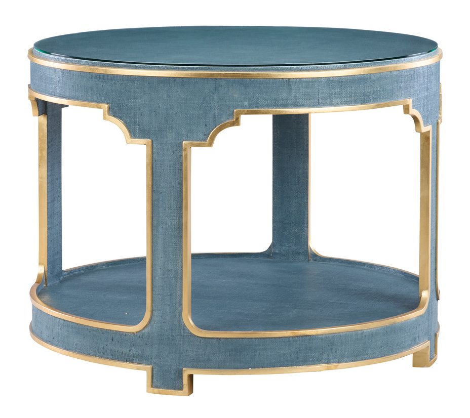 Chelsea House C10029 Yangon Hall Table Blue