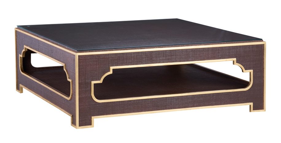 Chelsea House C10066 Yangon Coffee Table Chocolate