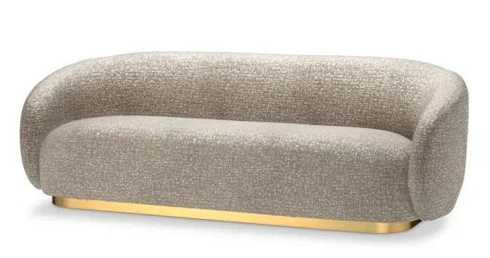 Eichholtz CMA0011 Sofa Brice in Montclaire Silver