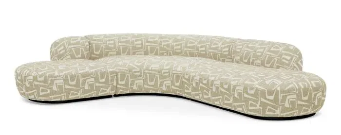 Eichholtz CMA0014 Sofa Björn L Davenport light grey
