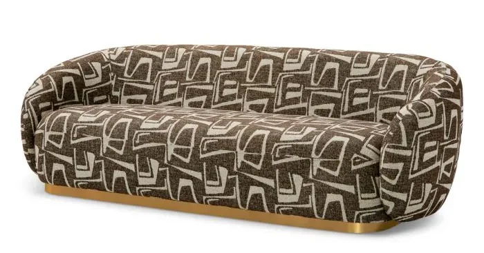 Eichholtz CMA0062 Sofa Brice in Davenport Dark Brown