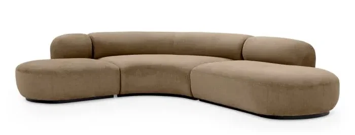 Eichholtz CMA0071 Sofa Björn L in Stratfort Brown