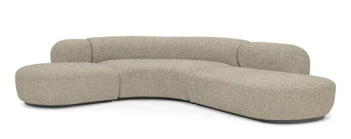 Eichholtz CMA0077 Sofa Björn L in Montclair Warm Grey