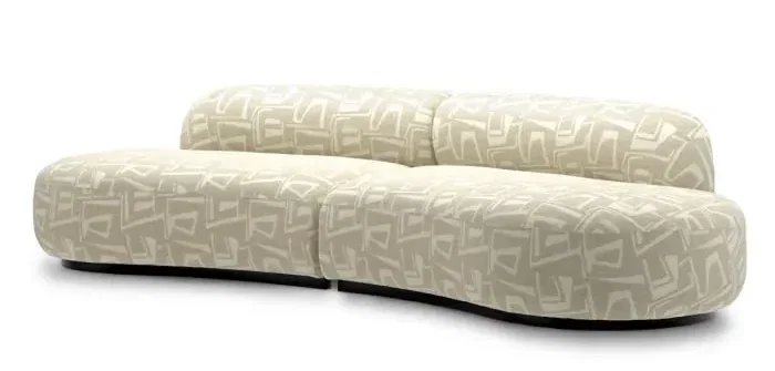 Eichholtz CMA0133 Sofa Björn S in Davenport Light Grey