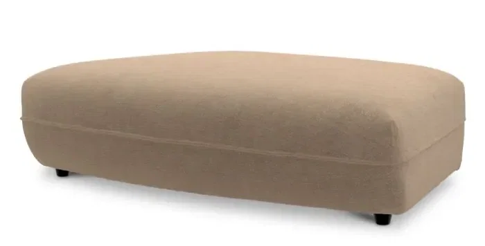 Eichholtz CMA0184 Modular Sofa Grand Avenue Ottoman in Stratfort Warm Grey